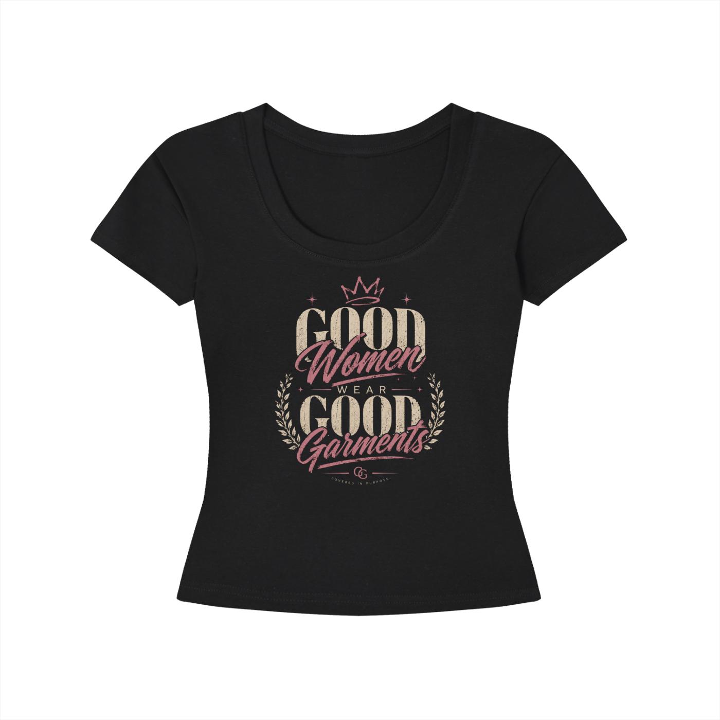Good Women Good Garments Women's Longline Slim-Fit T-Shirt