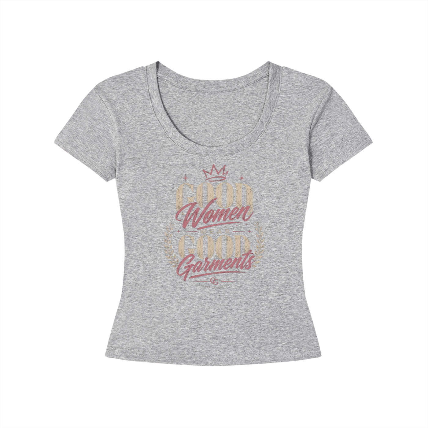 Good Women Good Garments Women's Longline Slim-Fit T-Shirt